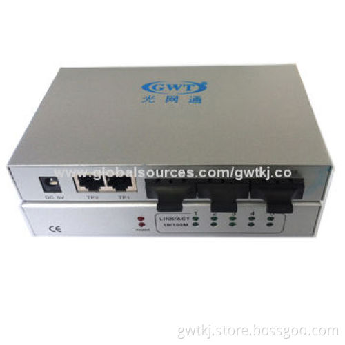 100M single fiber media converter with 3FX, OEM service provided